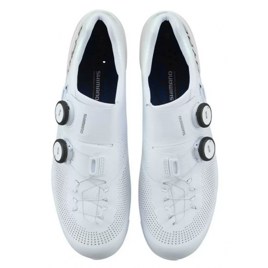 Веловзуття Shimano RC903 з широкою колодкою  біле, розм. EU43