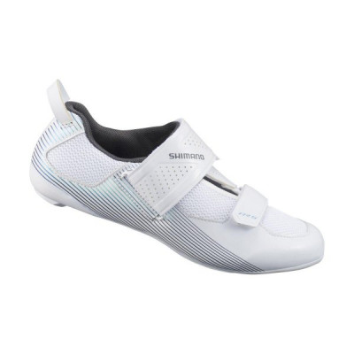 Веловзуття тріатлонне жіноче SHIMANO TR501, біле, розм. EU39 Веловзуття тріатлонне жіноче SHIMANO TR501, біле, розм. EU39