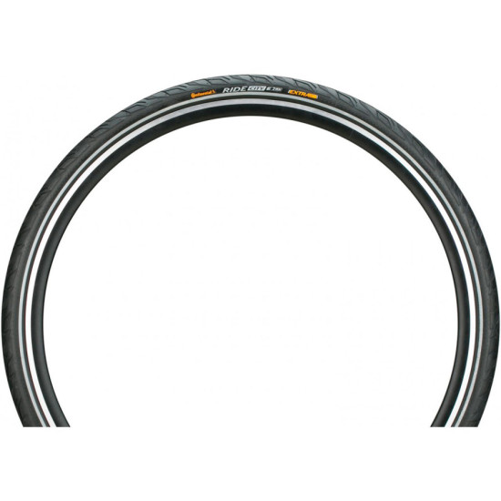 ППокришка Continental Ride City, 26 x 1.75, чорнаа, не складна, світловідбиваюча 101552