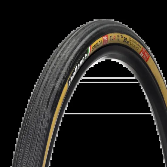 Покришка Strada PRO H-TLR Challenge, 700x30 Black/Tan Handmade 300TPI