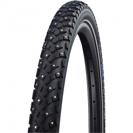 Покрышка 20x2.15 (55-406) Schwalbe MARATHON WINTER PLUS Perf, SmartGuard, TwinSkin 55-406 B/B + RT HS396 144 стальных шипов WiC 67EPI