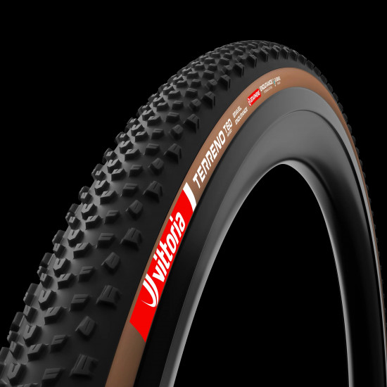 Покрышка Vittoria Terreno T70 Coarse 40-622, бежевая боковина