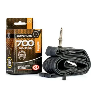 Велокамера Author AT-CROSS-700C SuperLite FV40 700x35/50C, в коробочке 37238216