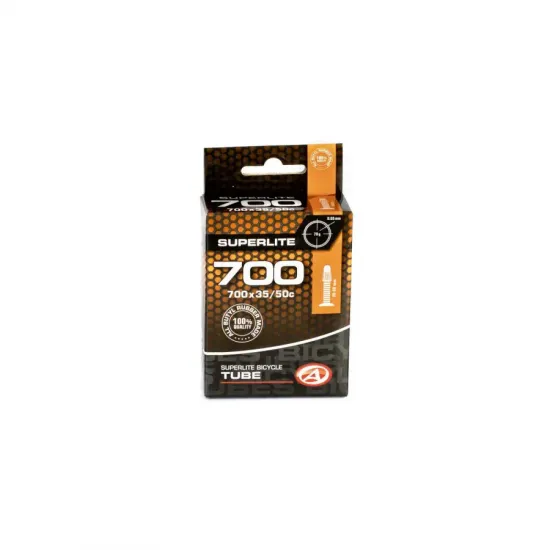 Велокамера Author AT-CROSS-700C SuperLite FV40 700x35/50C, в коробочке 37238216
