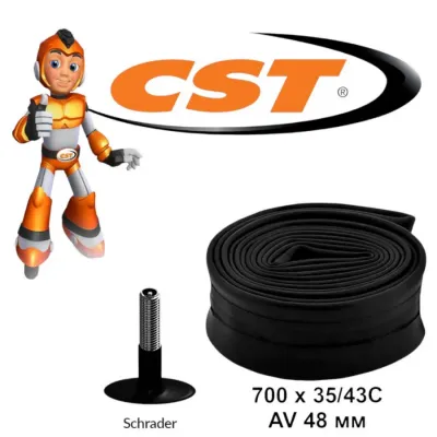 Камера CST 700x35/43C AV 48мм 06713 Камера CST 700x35/43C AV 48мм 06713