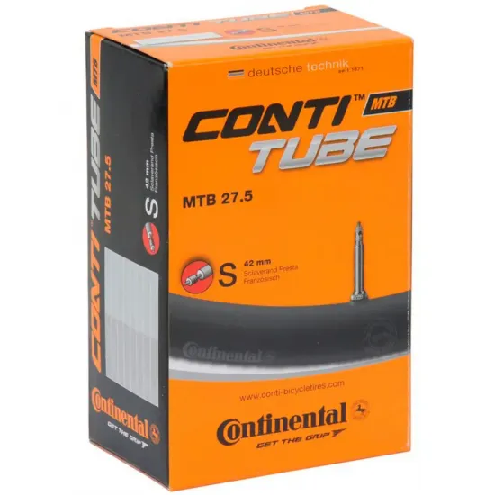 Камера Continental MTB Tube B+ 27.5", 65-584->70-584, S42, 350 г 180015