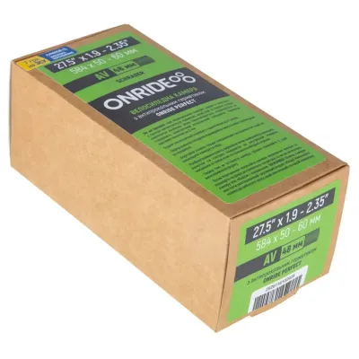 Камера ONRIDE с герметиком 27,5"x1.9-2.35" (584x50-60) AV 48