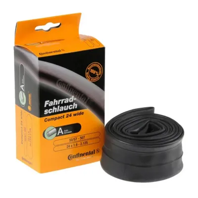 Камера Continental Compact 24", 32-507->47-544, A40, 160 г 181291 Камера Continental Compact 24", 32-507->47-544, A40, 160 г 181291