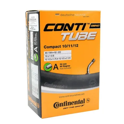 Камера Continental Compact Tube 10/11/12", A34 45, 44-194->62-222, 100 г 182211