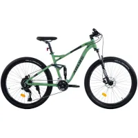Велосипед ARDIS 27,5 AMT AL "IMPULS" двухподвес, 18 рама, зеленый 0295GRN
