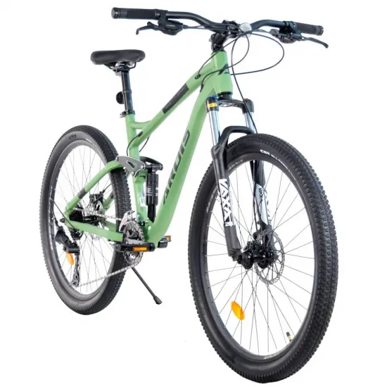 Велосипед ARDIS 27,5 AMT AL "IMPULS" двухподвес, 18 рама, зеленый 0295GRN