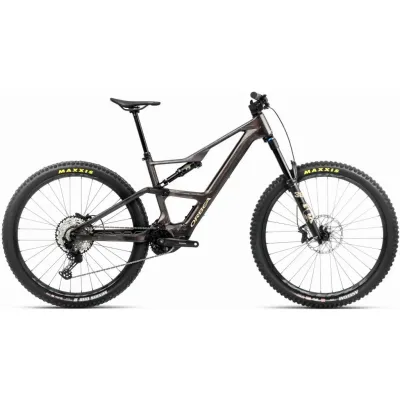 Велосипед ORBEA RISE LT M20 420W M Cosmic Carbon View - Golden Sand (Gloss), опція: комп'ютер SC-EN600, аморт FOX X PERF