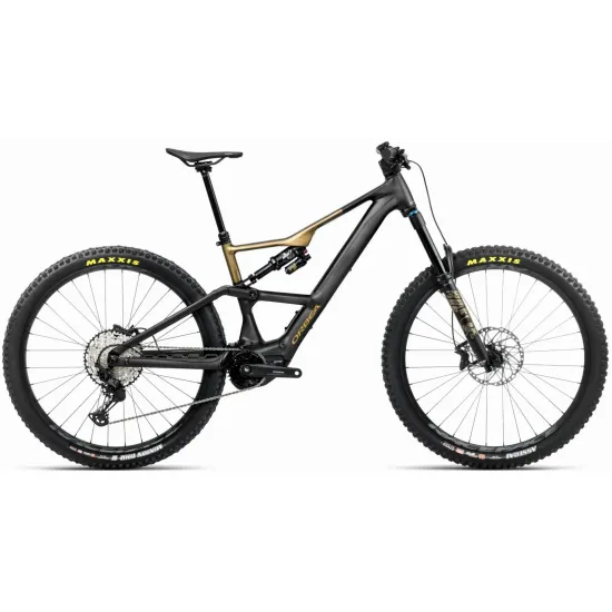 Велосипед ORBEA RISE LT H10 630W L Diamond Black-Splash Olive Green (Matt), опція: комп'ютер SC-EN600