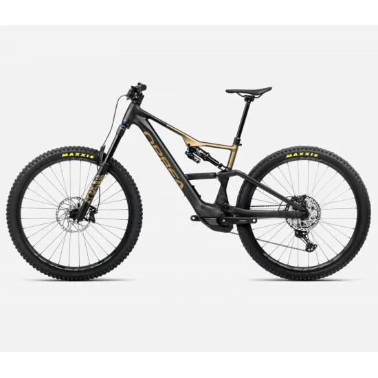 Велосипед ORBEA RISE LT H10 630W L Diamond Black-Splash Olive Green (Matt), опція: комп'ютер SC-EN600