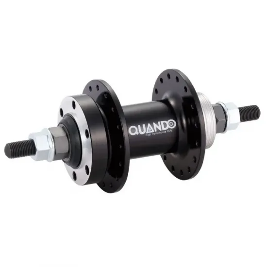 Втулка задн. Quando KT-TD6R 36H під диск QR 175mm 7 шв., на гайках алюмін чорна
