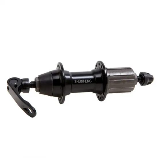 Втулка задняя AL 36H Vbr SHUNFENG SF-A231R черн. с эксцентриком под кассету 8-9-10