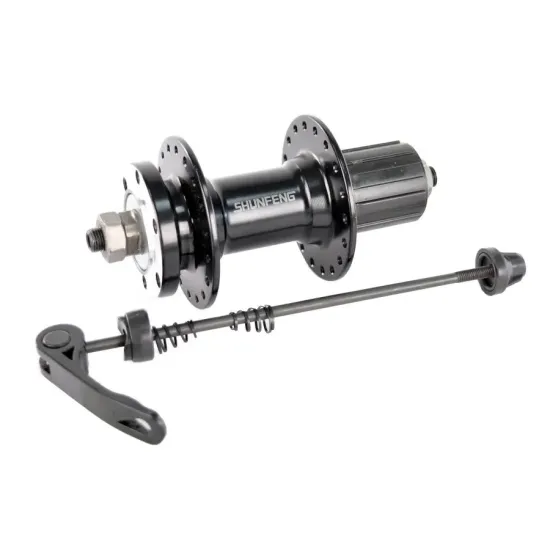 Втулка задняя Shunfeng АЛ 14Gx36H, 8-10S, DISC/CS/QR, SF-A262R, черная 04104