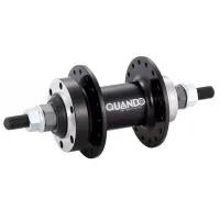 Втулка задн. Quando KT-TD6R 36H під диск QR 175mm 7 шв., на гайках алюмін чорна