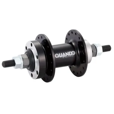 Втулка задн. Quando KT-TD6R 36H под диск QR 175mm 7 шв., на гайках алюминий черный