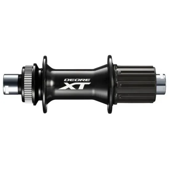 Втулка задня FH-M8010-B DEORE XT 32отв 12MM THRU TYPE AXLE OLD:148мм CENTER LOCK