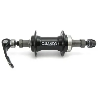 Втулка задн. Quando KT-A12R 36H под V-brake QR 145mm, 7 шв., под эксцентрик алюминь черная