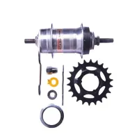 Комплект SHIMANO NEXUS: втулка тормоза 14Gx36H, SG-3C41, шифтер SL-3S42E (1700), звезда 22Т, компоненты Комплект SHIMANO NEXUS: втулка тормоза 14Gx36H, SG-3C41, шифтер SL-3S42E (1700), звезда 22Т, компоненты