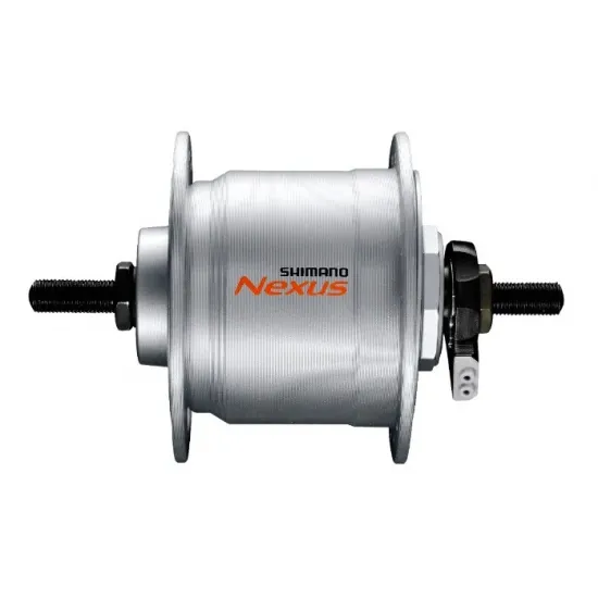 Динамо-Втулка DH-C3000-3N-NT, NEXUS, 6V 3.0W, 36H, 100X140MM, на гайках, E2 TERMINAL, W/SM-DH10, серебл.