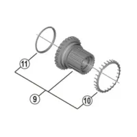 Барабан задньої втулки FH-M8110/ M7110 Барабан задньої втулки FH-M8110/ M7110