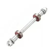 Вісь втулки задн. 3/8*130*175 KL-902R на пром. підшипн. з гайками Вісь втулки задн. 3/8*130*175 KL-902R на пром. підшипн. з гайками