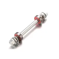 Вал втулки пер. 3/8*100*140 KL-902F на пром. подшипниках с гайками