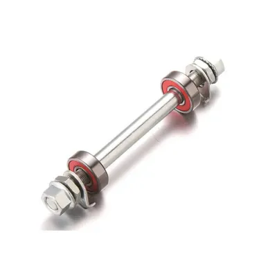 Вісь втулки пер. 3/8*100*140 KL-902F на пром. підшипн. з гайками Вісь втулки пер. 3/8*100*140 KL-902F на пром. підшипн. з гайками