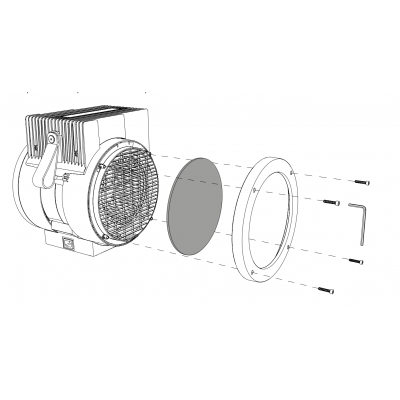 Фільтри з активованим вугіллям для вентилятора ELITE ARIA (пара)