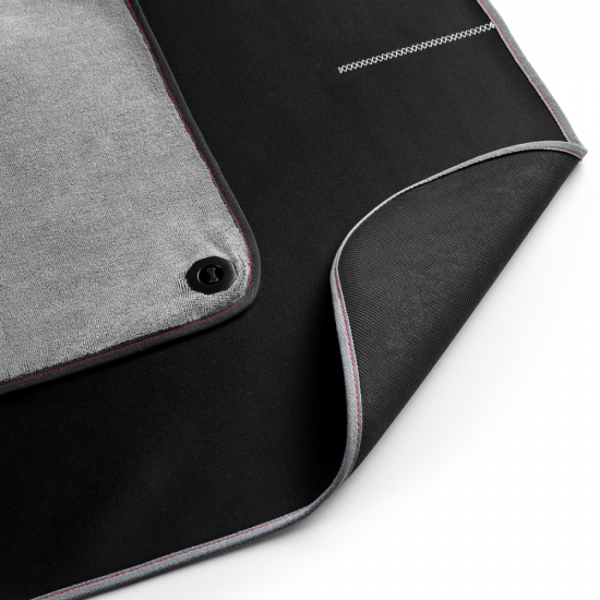 Мат під велотренажер ELITE DRY MAT, чорний (180х90)