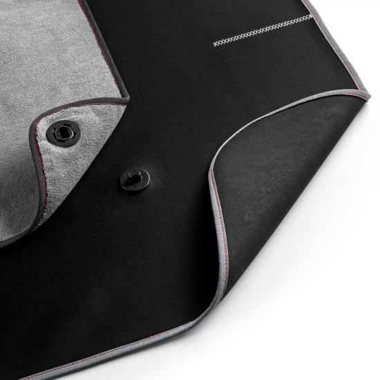 Мат під велотренажер ELITE DRY MAT, чорний (180х90)