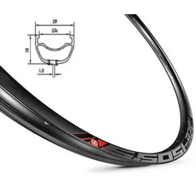 Обід Mach1 5,50 SL DISC 27,5" 32 отв, TLR, пістон, чорний, FV 570гр. Обід Mach1 5,50 SL DISC 27,5" 32 отв, TLR, пістон, чорний, FV 570гр.