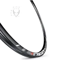 Обід Mach1 NEO DISC 27,5" 32 отв, для диск. торм, пістон, чорний, АV 490гр.