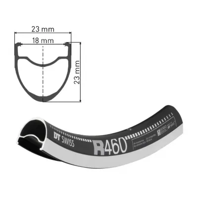 Обід DT SWISS 460 29X18 RIM BRAKE 20отв.