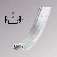 Обод Remerx RMX 21, 26'', 559x21, 36 отверстий, AV, серебристый