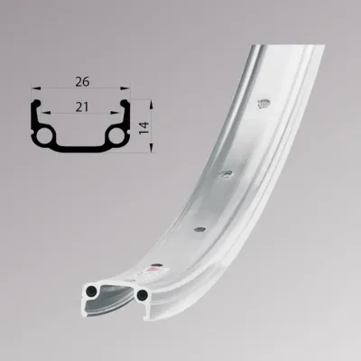 Обід Remerx RMX 21, 26\'\', 559x21, 36 отв., AV, сріблястий