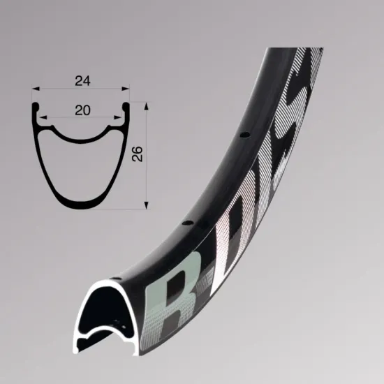 Обод Remerx ROAD DISC, 29'', 622x20, 32 отверстия, FV, черный анодированный