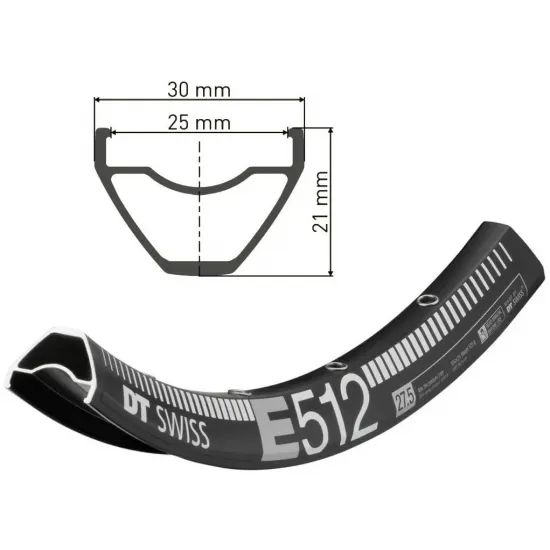 Обід DT SWISS E 512 29x25 DISK BRAKE 28отв.