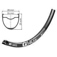 Обід DT SWISS G 540 27X24 DISK BRAKE 28отв. Обід DT SWISS G 540 27X24 DISK BRAKE 28отв.