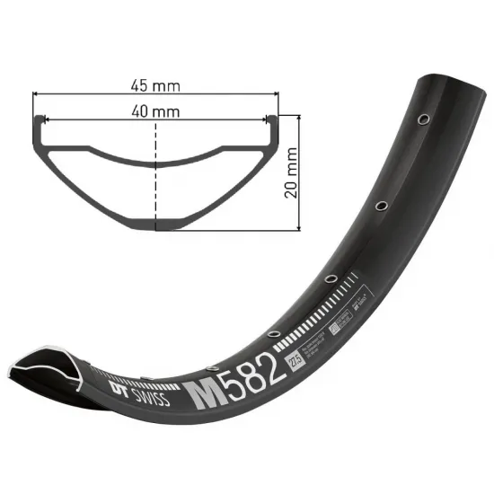 Обед DT SWISS M 582 27x40 DISK BRAKE 28отв.