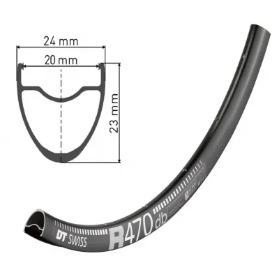 Обід DT SWISS 470 29X20 DISK BRAKE 24отв.