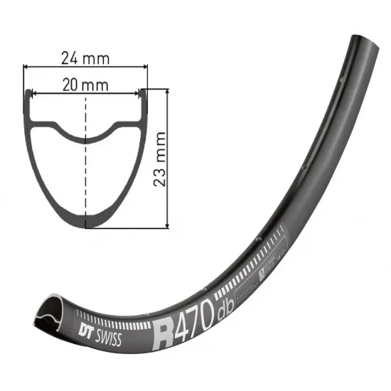 Обід DT SWISS 470 29X20 DISK BRAKE 24отв.