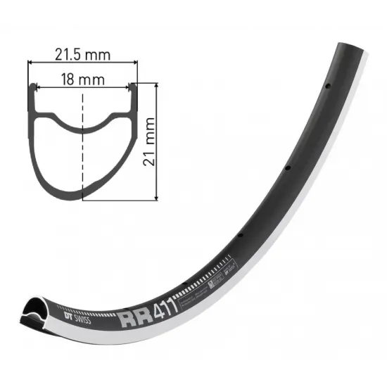 Обід DT SWISS RR 411A 29x18 RIM BRAKE 24отв.