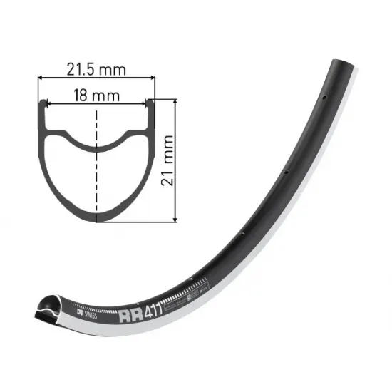 Обед DT SWISS RR 411S 29x18 RIM BRAKE 20отв.