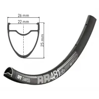 Обід DT SWISS RR 481 27X22 DISK BRAKE 24отв.