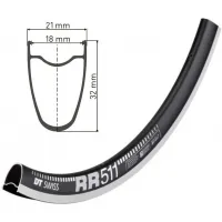 Обід DT SWISS RR 511 29x18 RIM BRAKE 24отв. Обід DT SWISS RR 511 29x18 RIM BRAKE 24отв.