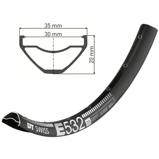 Обід DT SWISS E 532 29x30 DISK BRAKE 32отв.